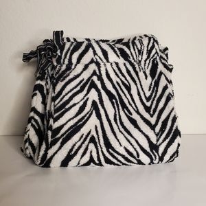 Faded Glory Black/White Zebra Print Sleep Pants Size M